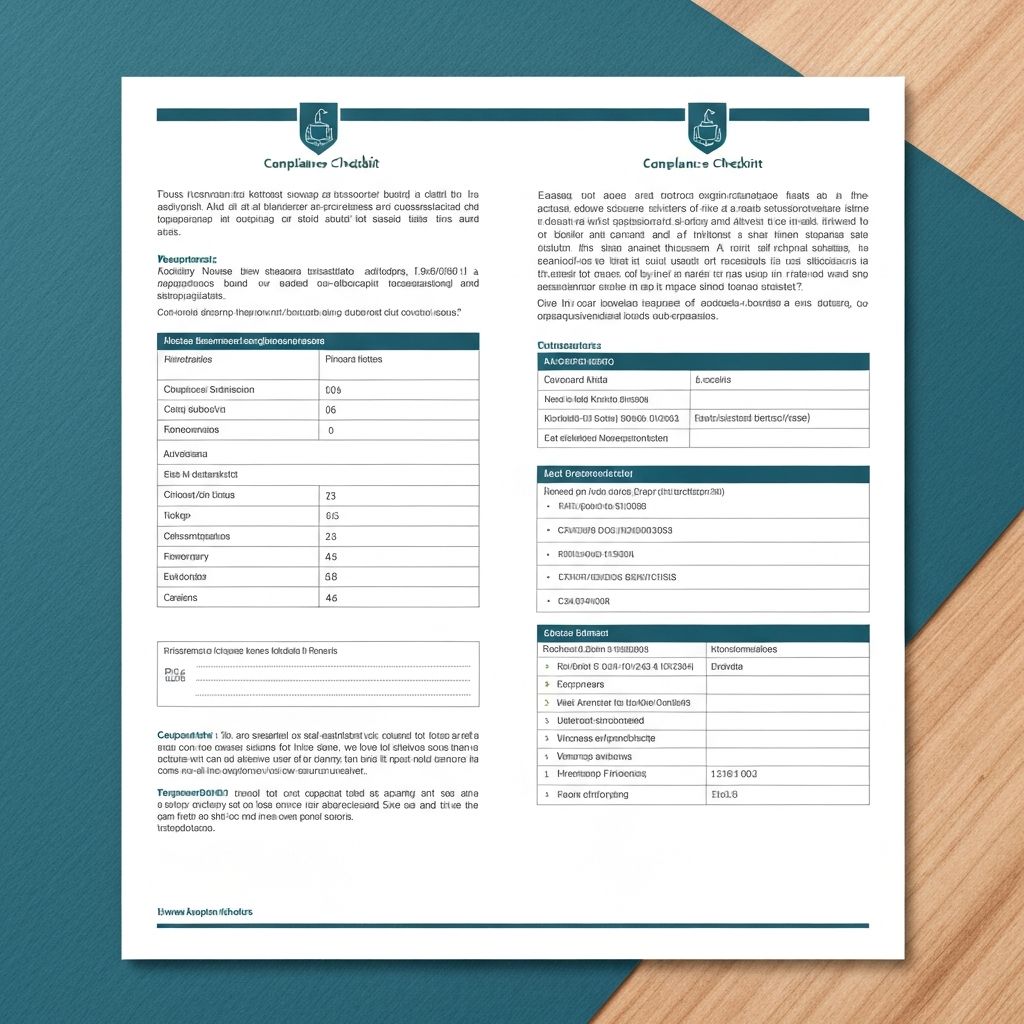 SORNA Compliance Checklist for Small Agencies